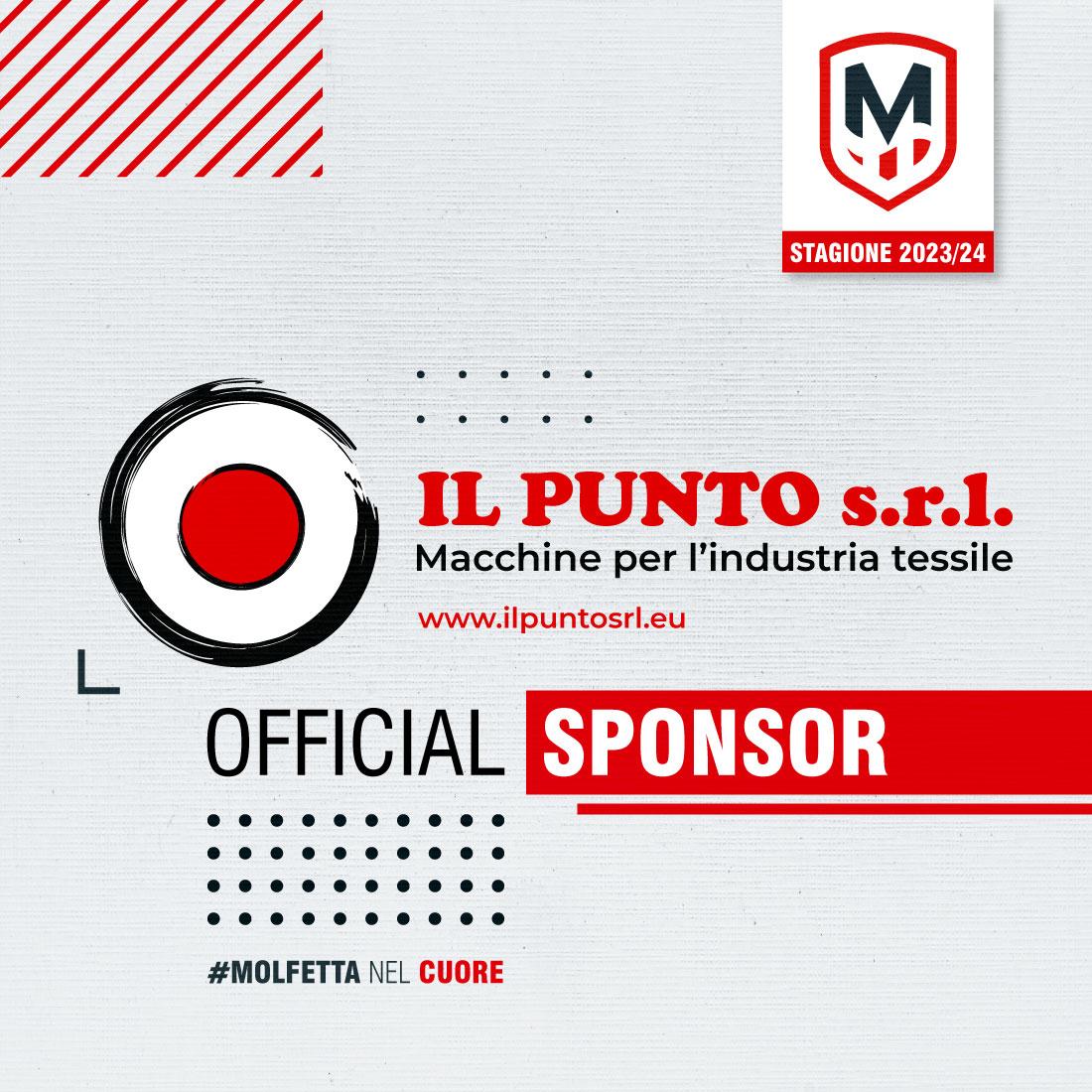 MOLFETTA CALCIO – IL PUNTO S.R.L. OFFICIAL SPONSOR STAGIONE 2023-2024